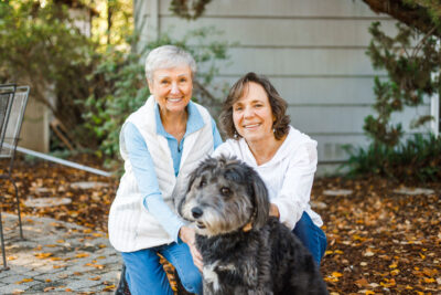 Joan, Cami and Minnie