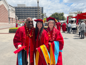 Christine with Classmates