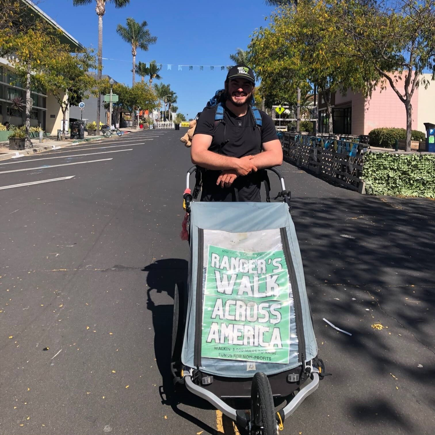 Ranger with his cart