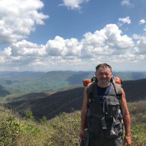 Rand at Big Firescald Knob near Greenville, TN - May 9, 2018 