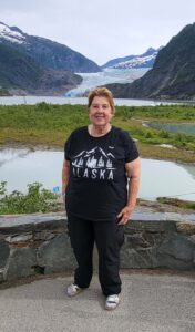 Ruth on Alaska trip