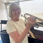 Anne Howorth with her Cornet